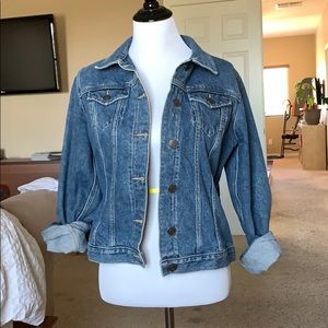 Lands end denim jacket
